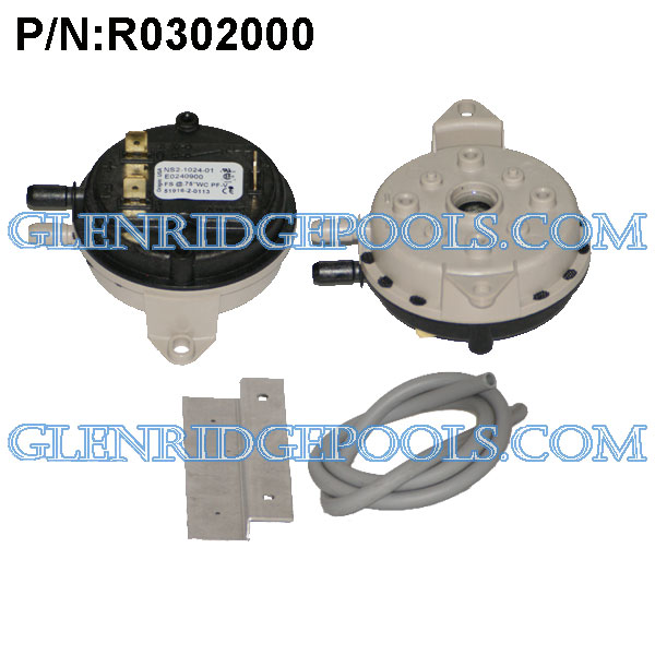Zodiac R0302000 Blower Pressure Switch Replacement for Zodiac Jandy Pool and Spa Heater