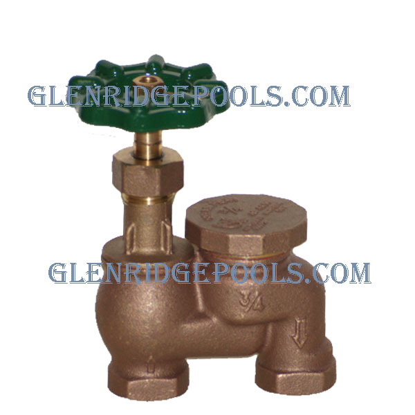 466PW-075Y : ARROWHEAD BRASS & PLUMBING 3/4in Brass Anti-Syphon Valve With  Wheel Handle Without Union 466PW-075Y